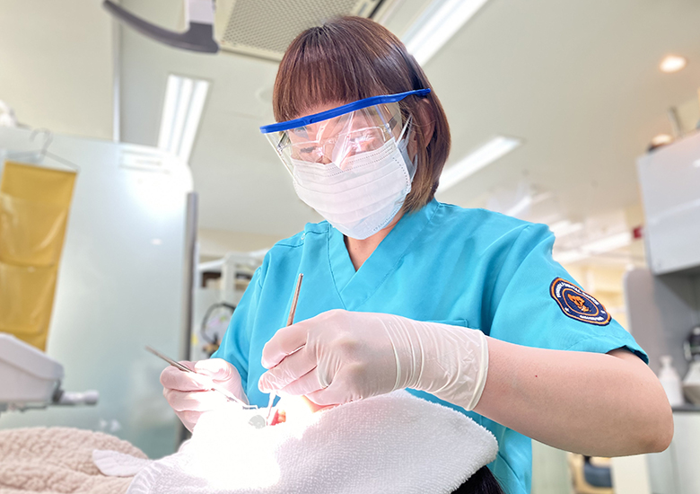 元住吉（川崎市）の歯医者でインプラント歯周炎の治療
